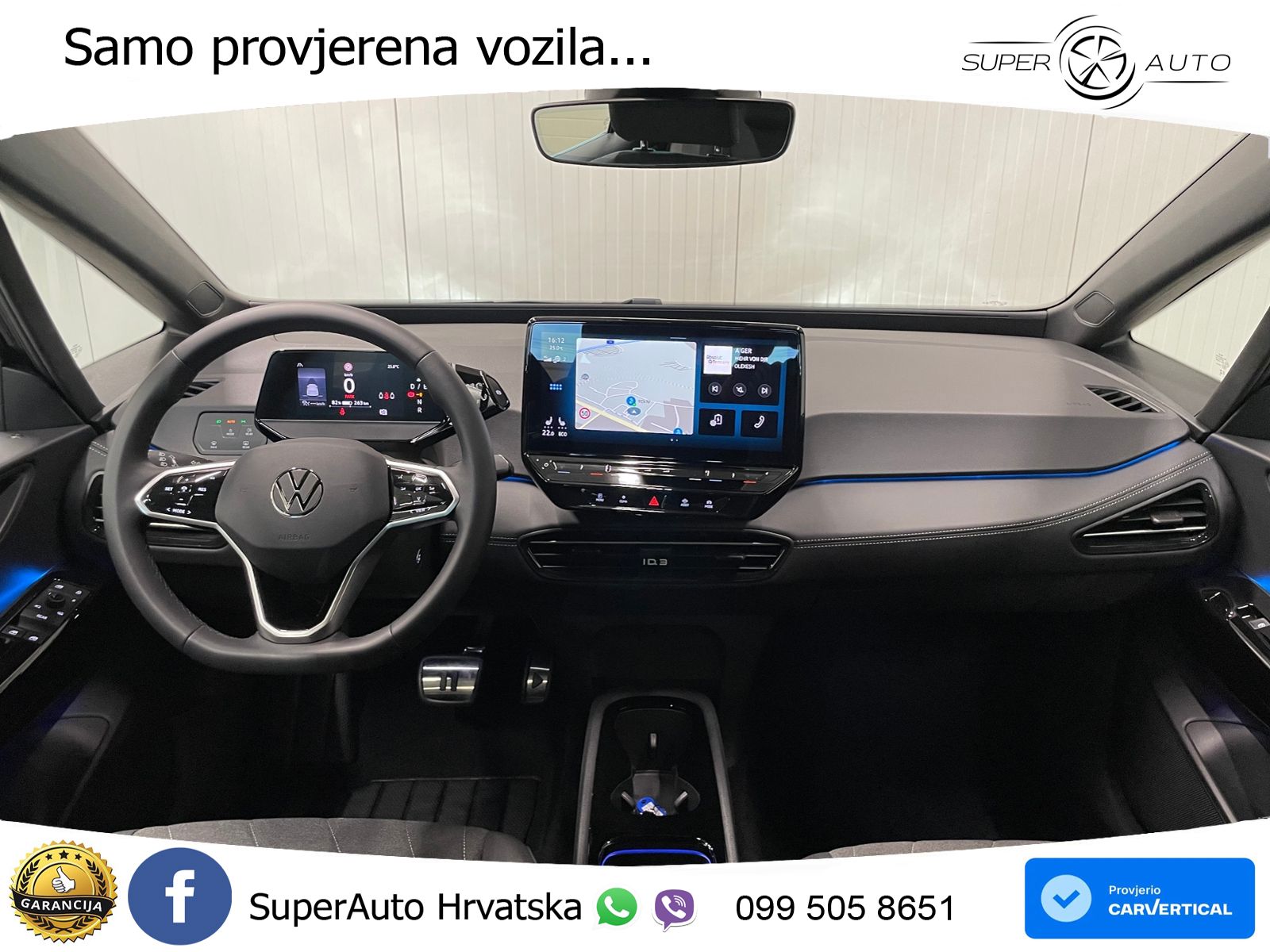 Volkswagen ID.3 Pro 62 kWh (204 KS) LED+GR SJED+ACC