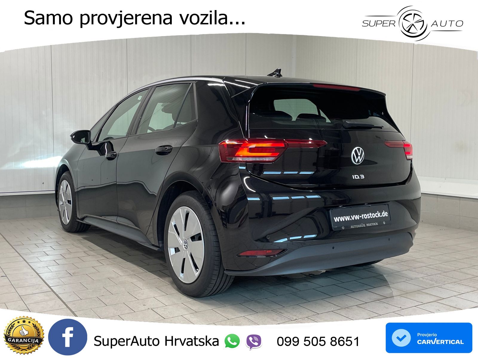 Volkswagen ID.3 Pro 62 kWh (204 KS) LED+GR SJED+ACC