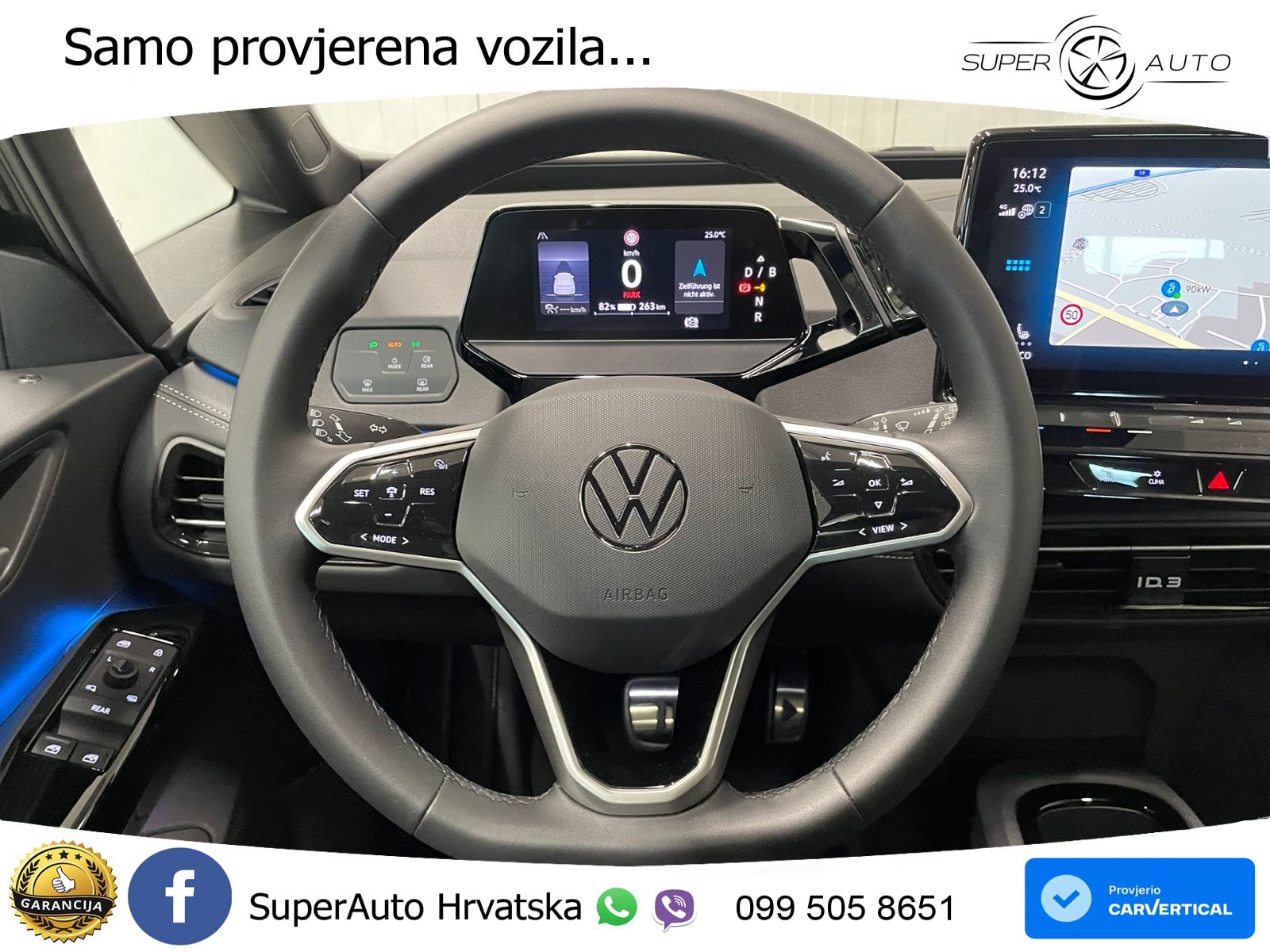 Volkswagen ID.3 Pro 62 kWh (204 KS) LED+GR SJED+ACC
