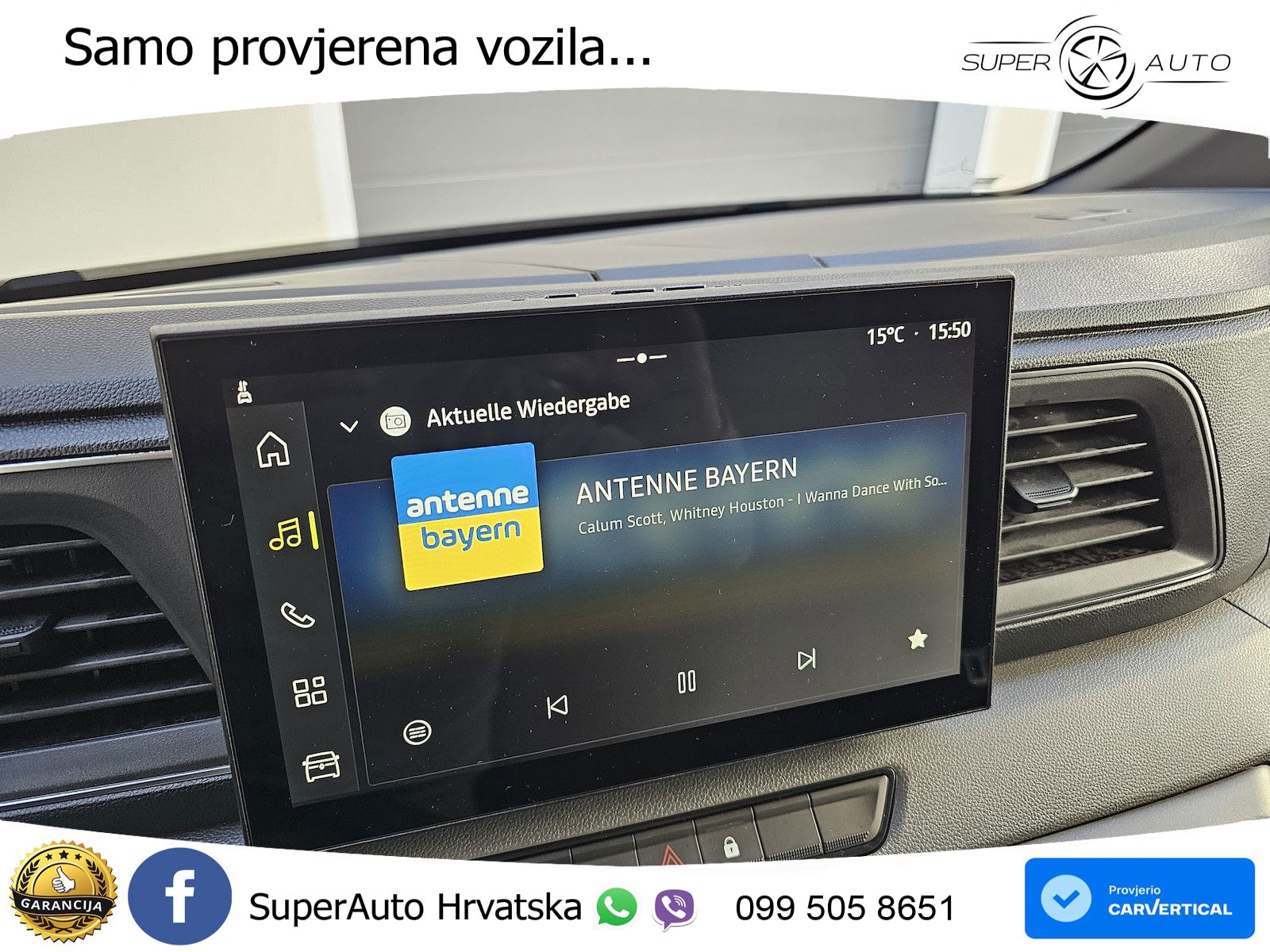 Renault Master 170 Automatik Pritsche Plane LED Kamera 170 KS