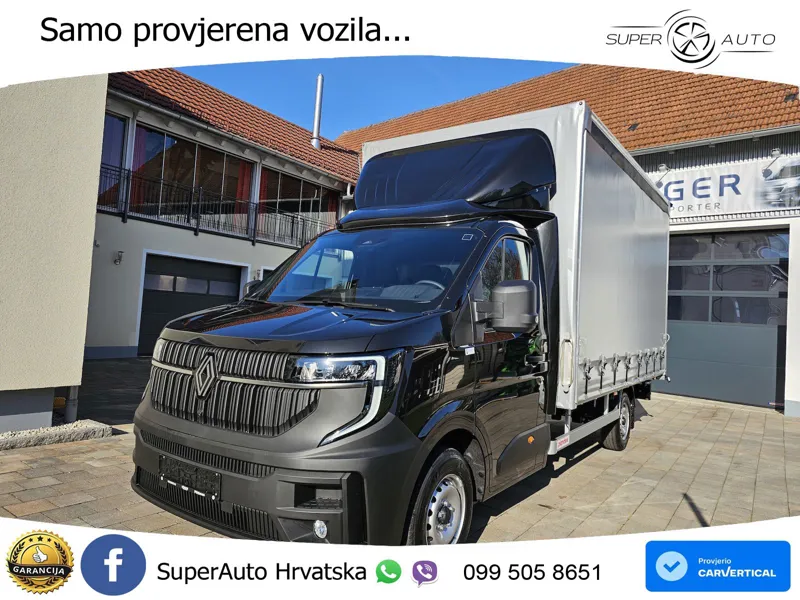 Renault Master 170 Automatik Pritsche Plane LED Kamera 170 KS