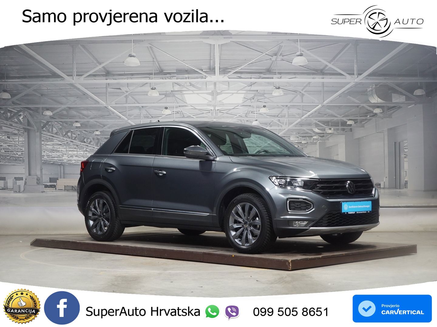 Volkswagen T-Roc 1.5 TSI (150 KS) DSG LED+GR SJED+ACC