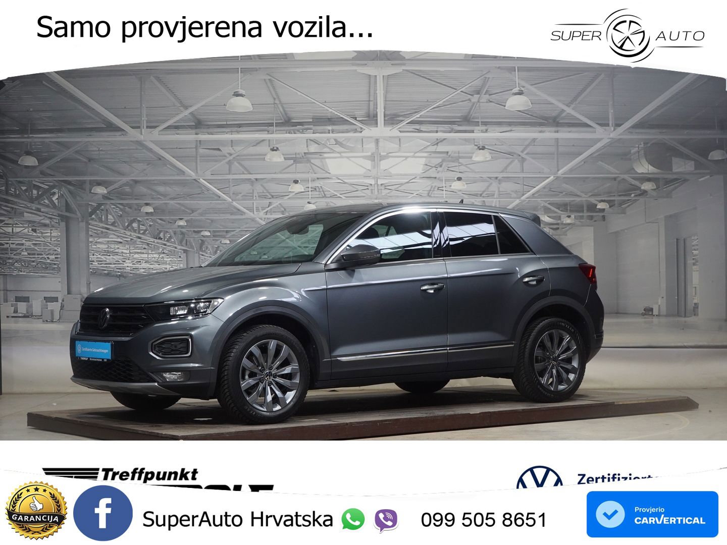 Volkswagen T-Roc 1.5 TSI (150 KS) DSG LED+GR SJED+ACC