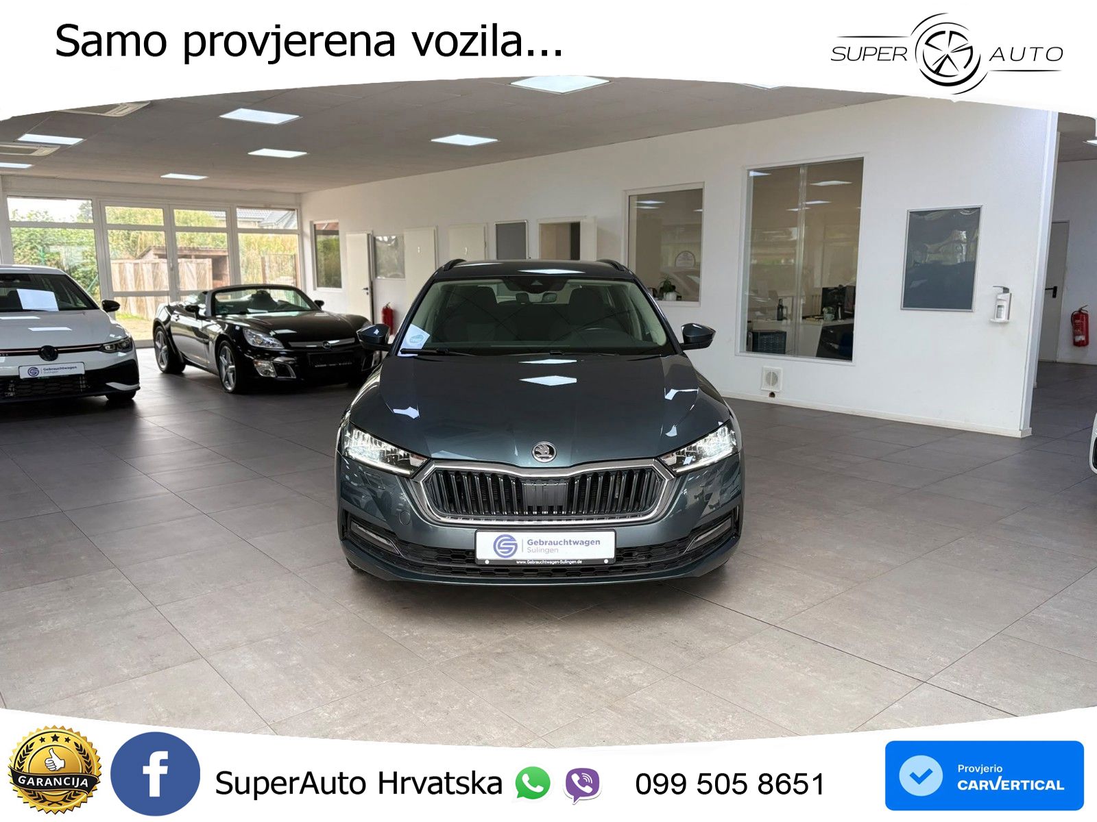 Škoda Octavia Combi 1.5 TSI (150 KS) LED+GR SJED+ACC