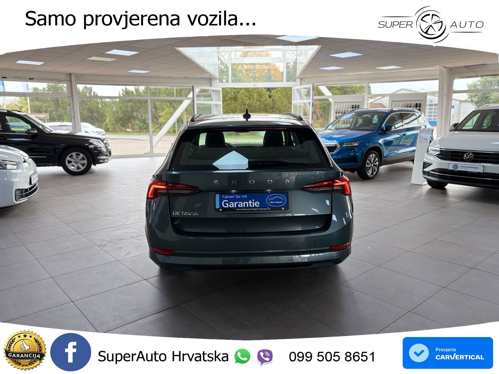 Škoda Octavia Combi 1.5 TSI (150 KS) LED+GR SJED+ACC