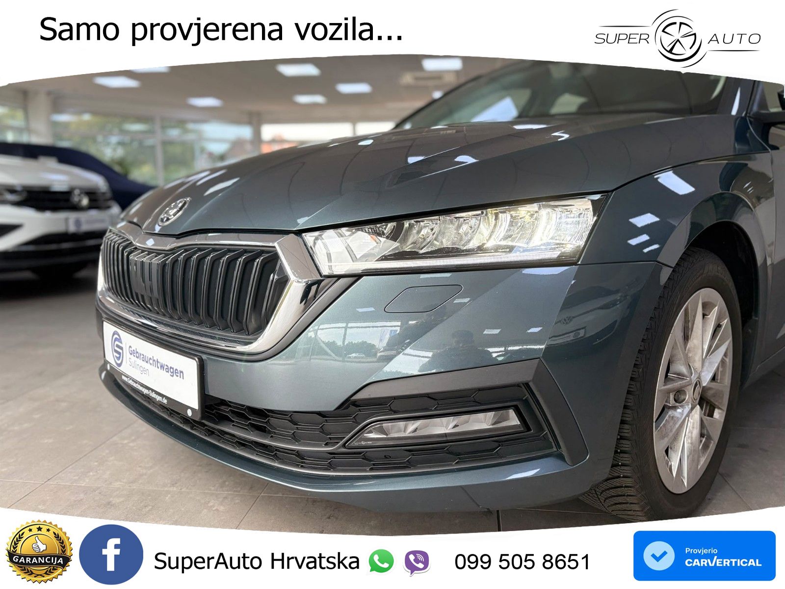 Škoda Octavia Combi 1.5 TSI (150 KS) LED+GR SJED+ACC