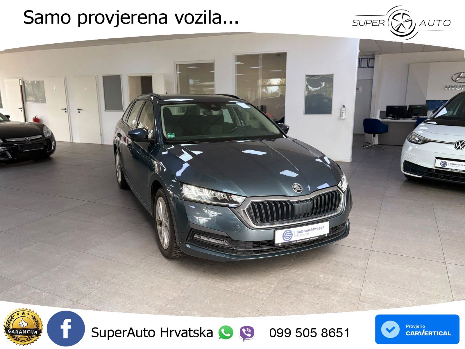 Škoda Octavia Combi 1.5 TSI (150 KS) LED+GR SJED+ACC