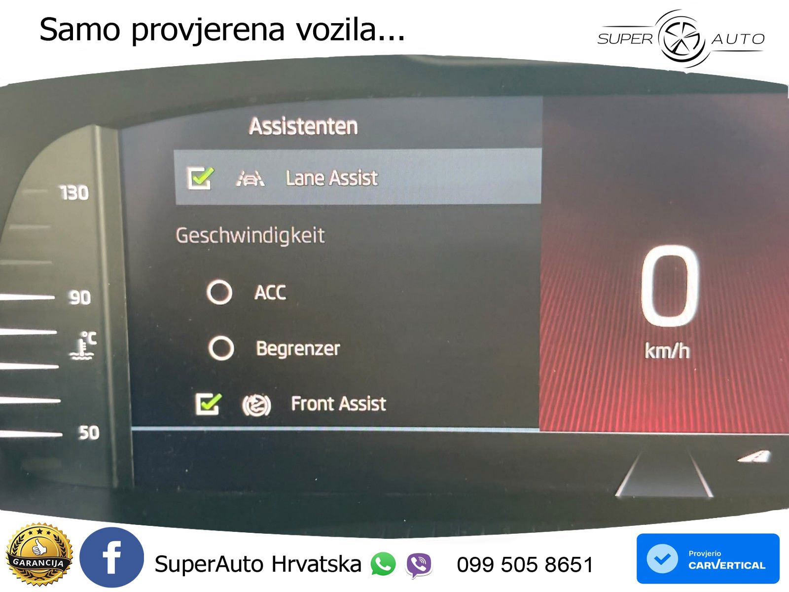 Škoda Octavia Combi 1.5 TSI (150 KS) LED+GR SJED+ACC