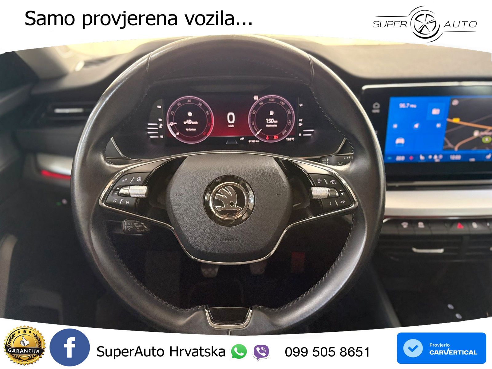 Škoda Octavia Combi 1.5 TSI (150 KS) LED+GR SJED+ACC