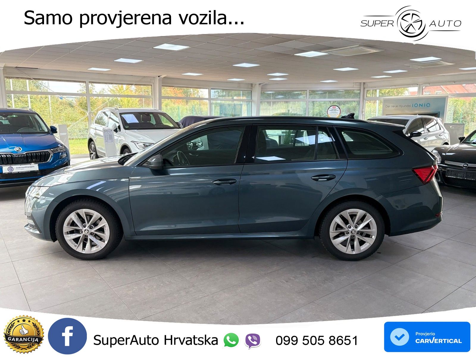 Škoda Octavia Combi 1.5 TSI (150 KS) LED+GR SJED+ACC