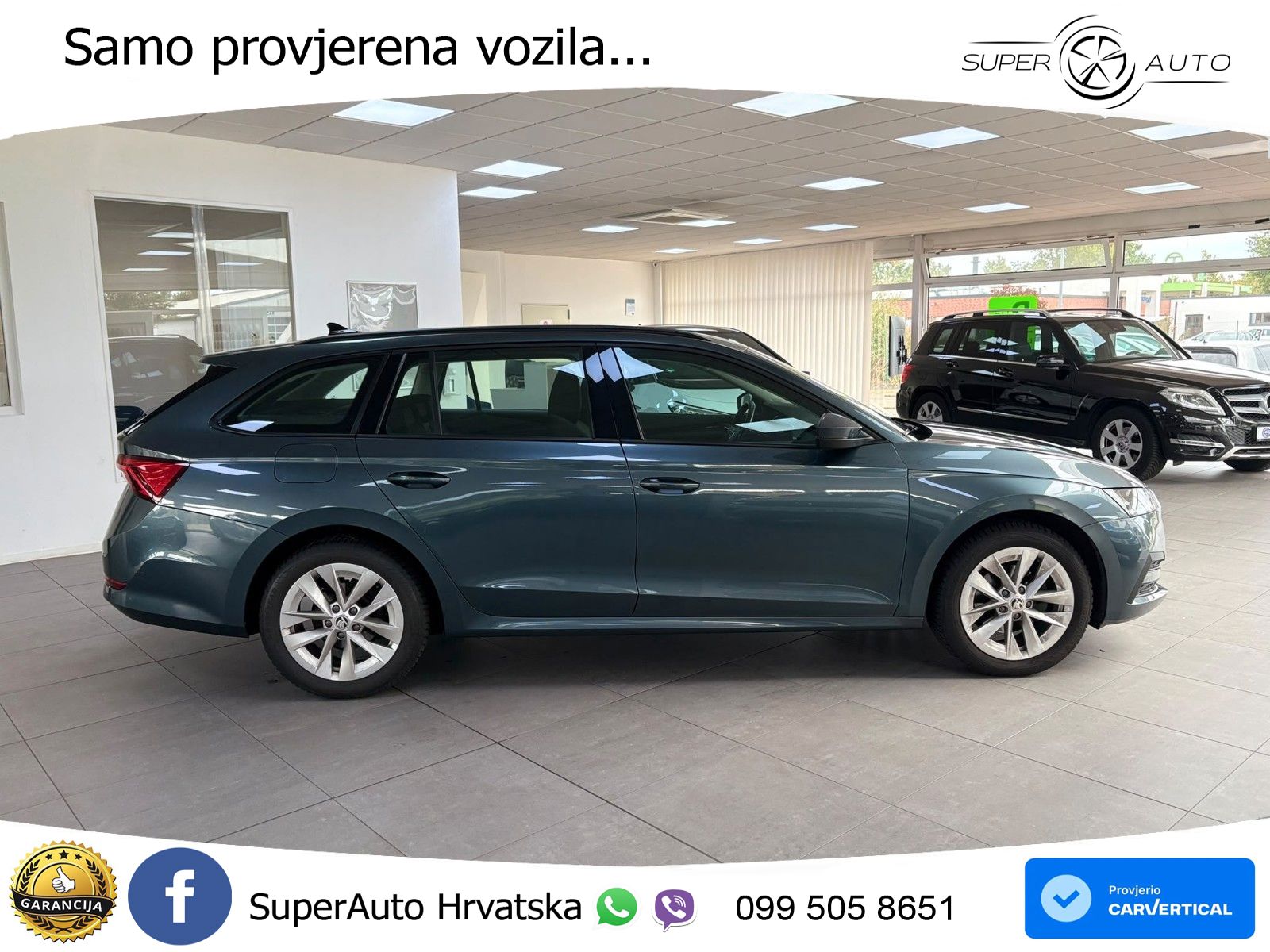 Škoda Octavia Combi 1.5 TSI (150 KS) LED+GR SJED+ACC