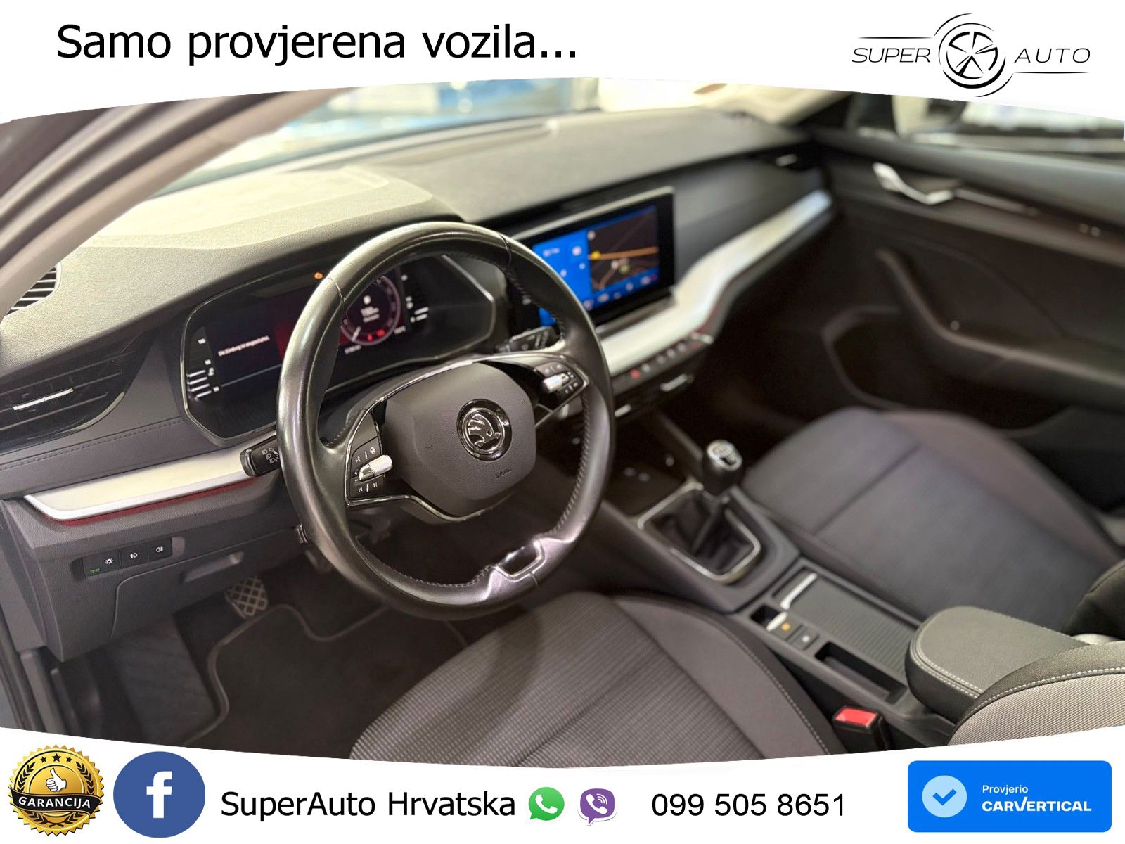 Škoda Octavia Combi 1.5 TSI (150 KS) LED+GR SJED+ACC