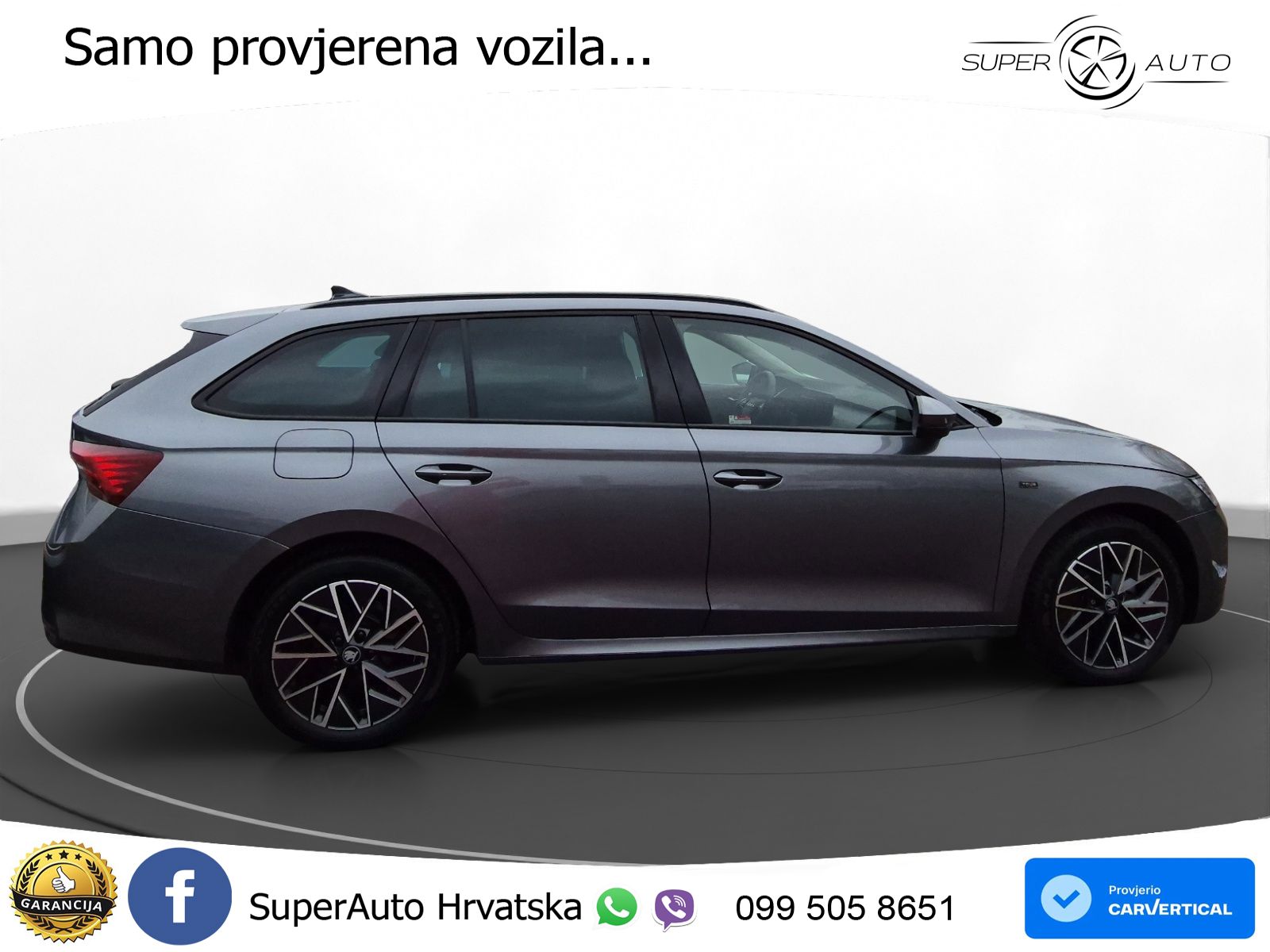 Škoda Octavia Combi 2.0 TDI (150 KS) DSG LED+GR SJED+ACC