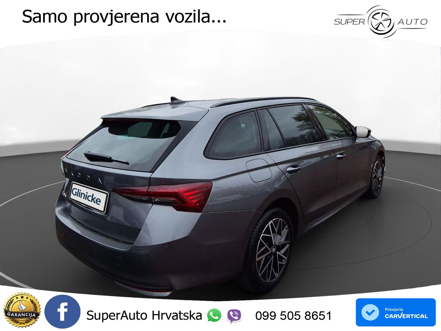 Škoda Octavia Combi 2.0 TDI (150 KS) DSG LED+GR SJED+ACC