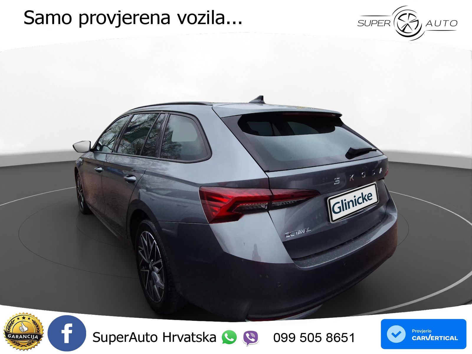 Škoda Octavia Combi 2.0 TDI (150 KS) DSG LED+GR SJED+ACC