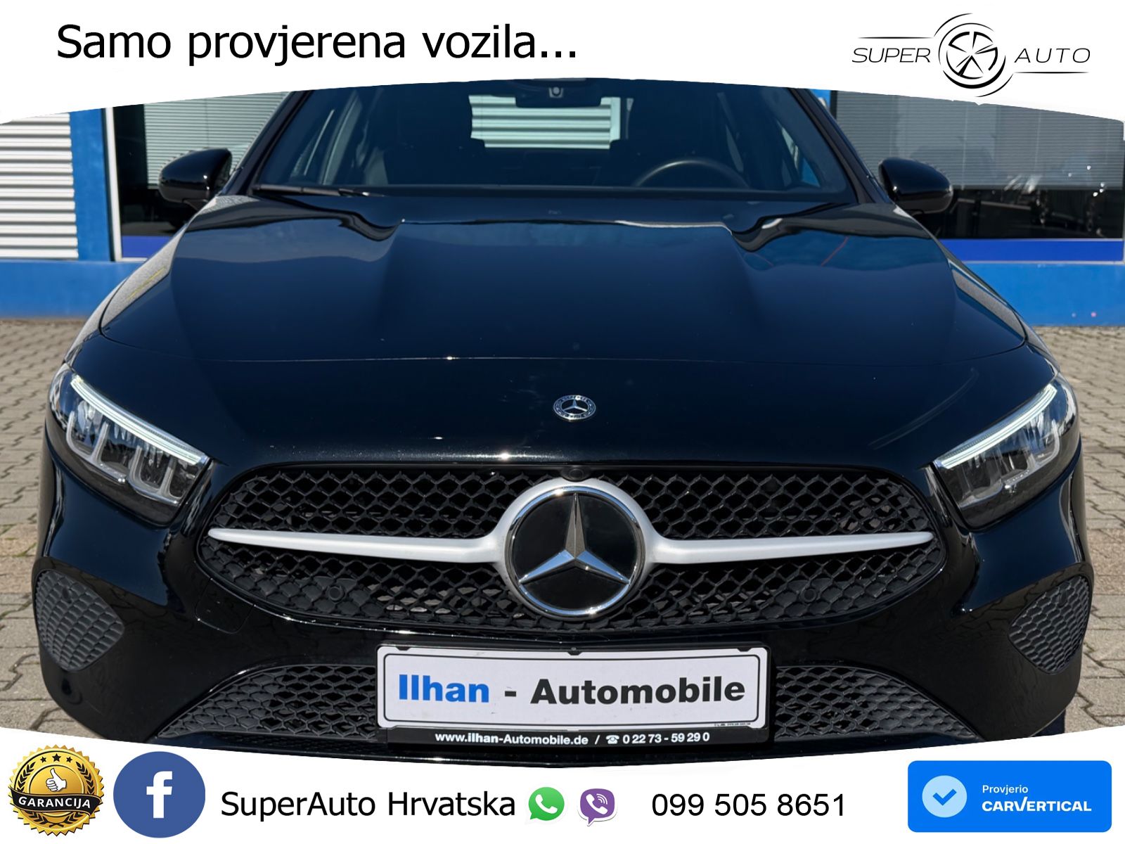 Mercedes-Benz A 180d 8G-DCT LED+GR SJED+ACC