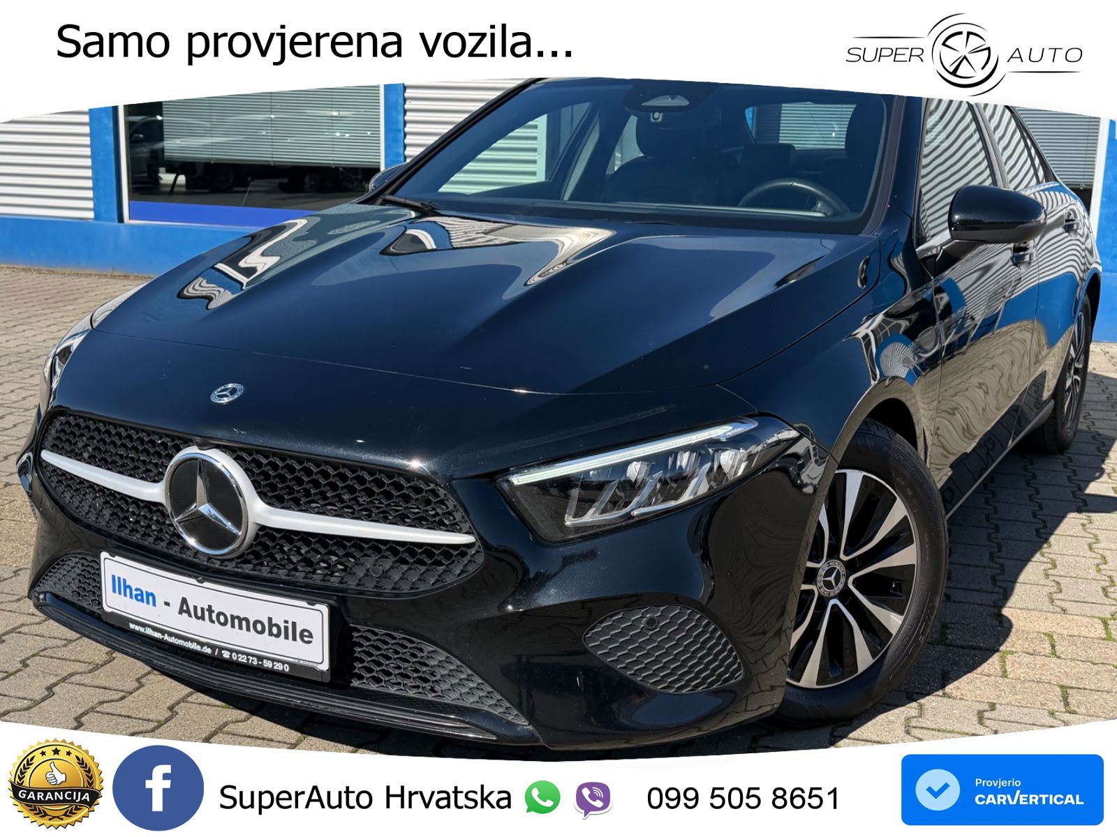 Mercedes-Benz A 180d 8G-DCT LED+GR SJED+ACC