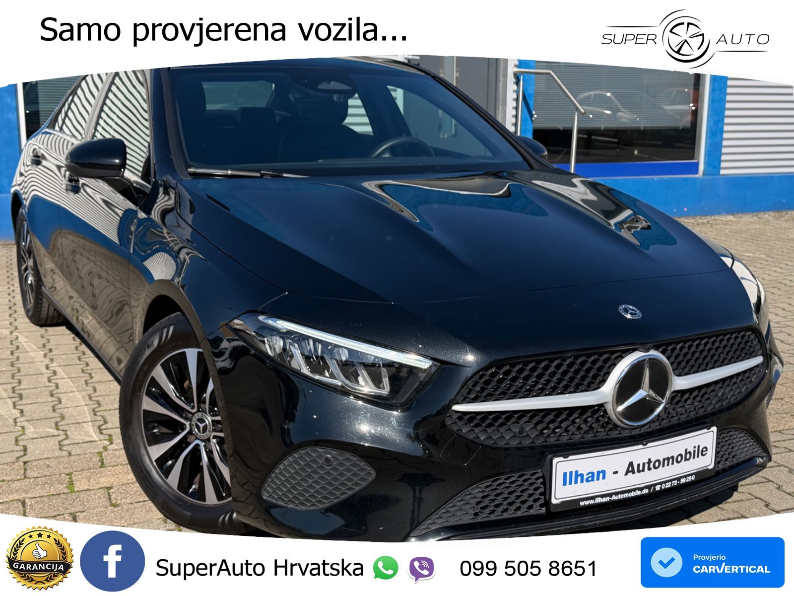 Mercedes-Benz A 180d 8G-DCT LED+GR SJED+ACC