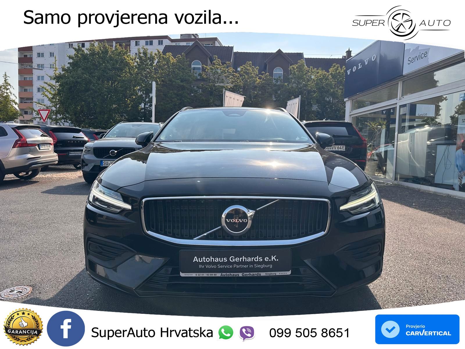 Volvo V60 2.0 B4 Diesel Geartronic LED+GR SJED+ACC