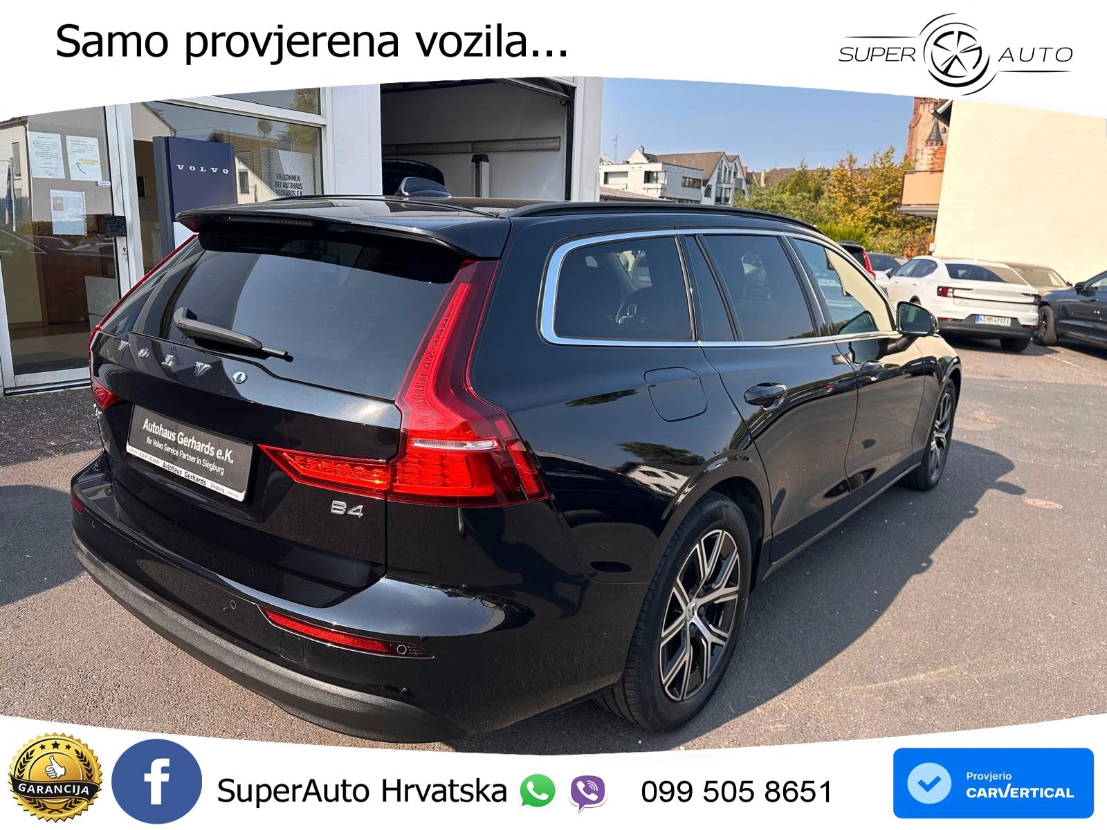 Volvo V60 2.0 B4 Diesel Geartronic LED+GR SJED+ACC