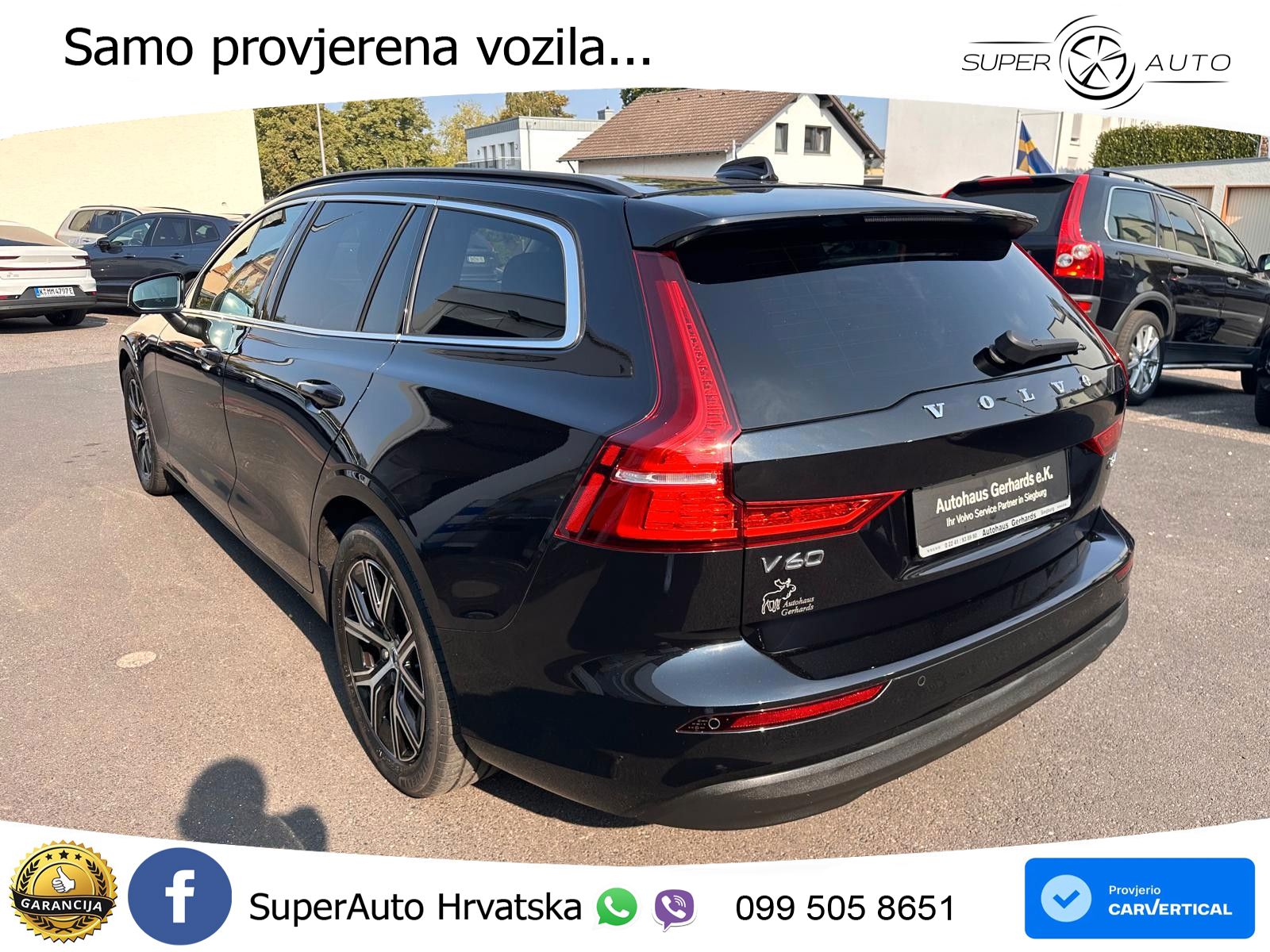 Volvo V60 2.0 B4 Diesel Geartronic LED+GR SJED+ACC