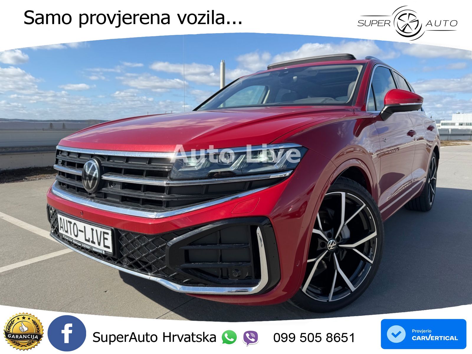 Volkswagen Touareg 3.0 V6 TDI (286 KS) 4MOTION Tiptronic ACC+HEAD+4xGR SJED+360+PANO