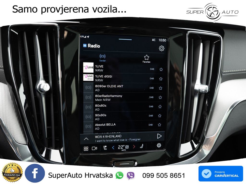Volvo V60 2.0 T8 AWD Geartronic LED+GR SJED+ACC