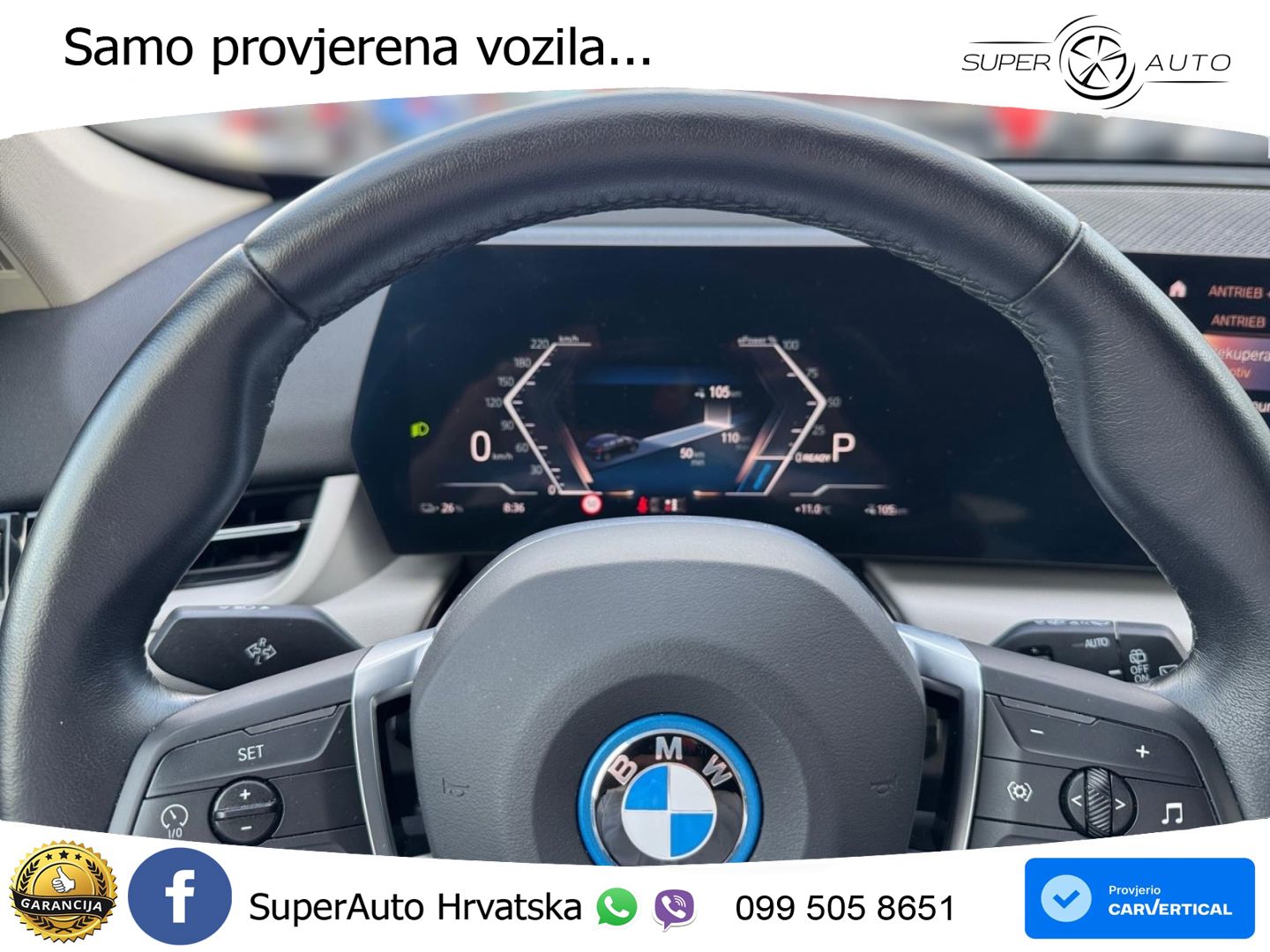 BMW iX1 68 kWh (313 KS) xDrive30 LED+GR SJED+ACC