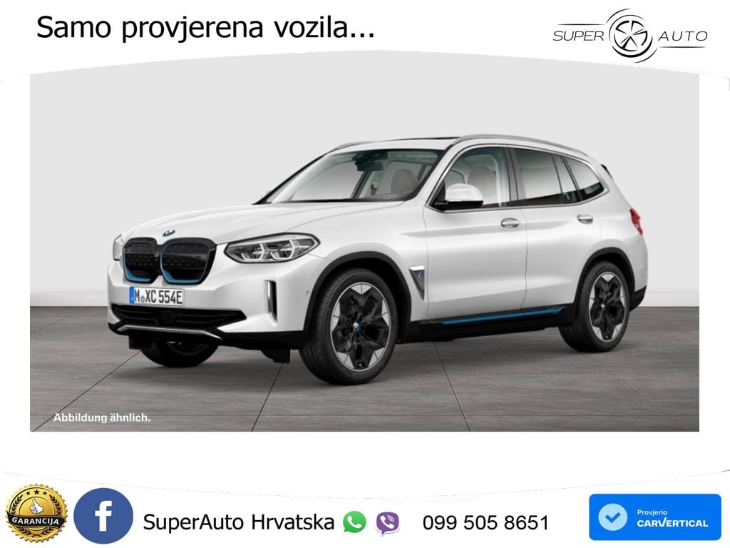 BMW iX3 80 kWh (286 KS) ACC+HEAD+GR SJED+360+PANO