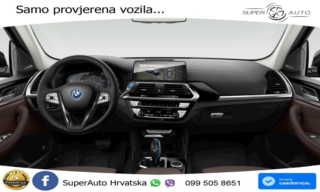 BMW iX3 80 kWh (286 KS) ACC+HEAD+GR SJED+360+PANO