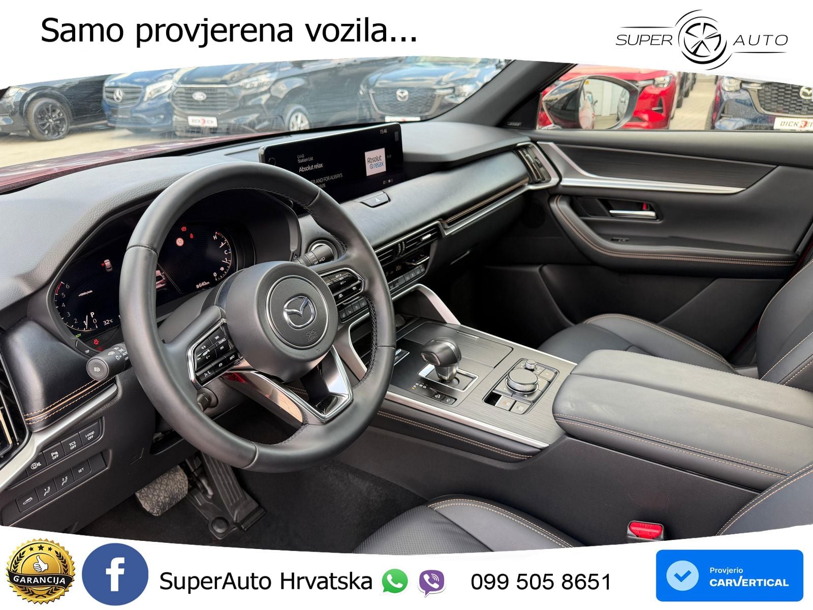 Mazda CX-60 3.3 e-Skyactiv D (254 KS) AWD Automatic ACC+HEAD+4xGR SJED+360+PANO