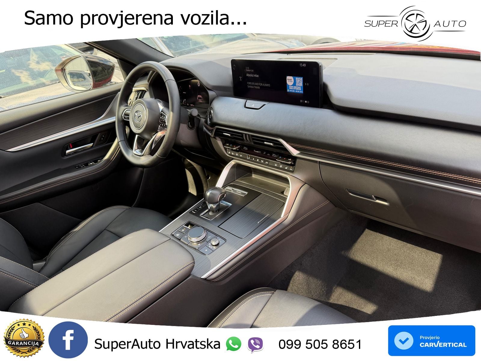 Mazda CX-60 3.3 e-Skyactiv D (254 KS) AWD Automatic ACC+HEAD+4xGR SJED+360+PANO