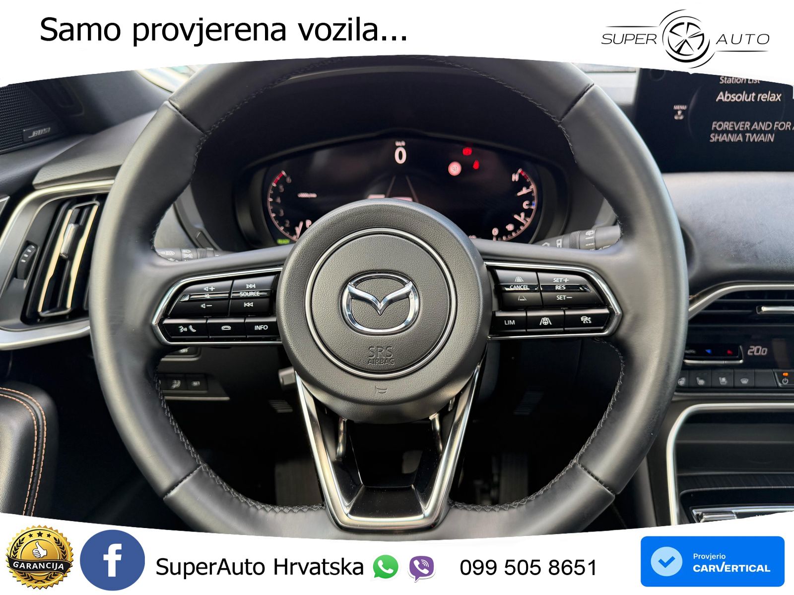 Mazda CX-60 3.3 e-Skyactiv D (254 KS) AWD Automatic ACC+HEAD+4xGR SJED+360+PANO