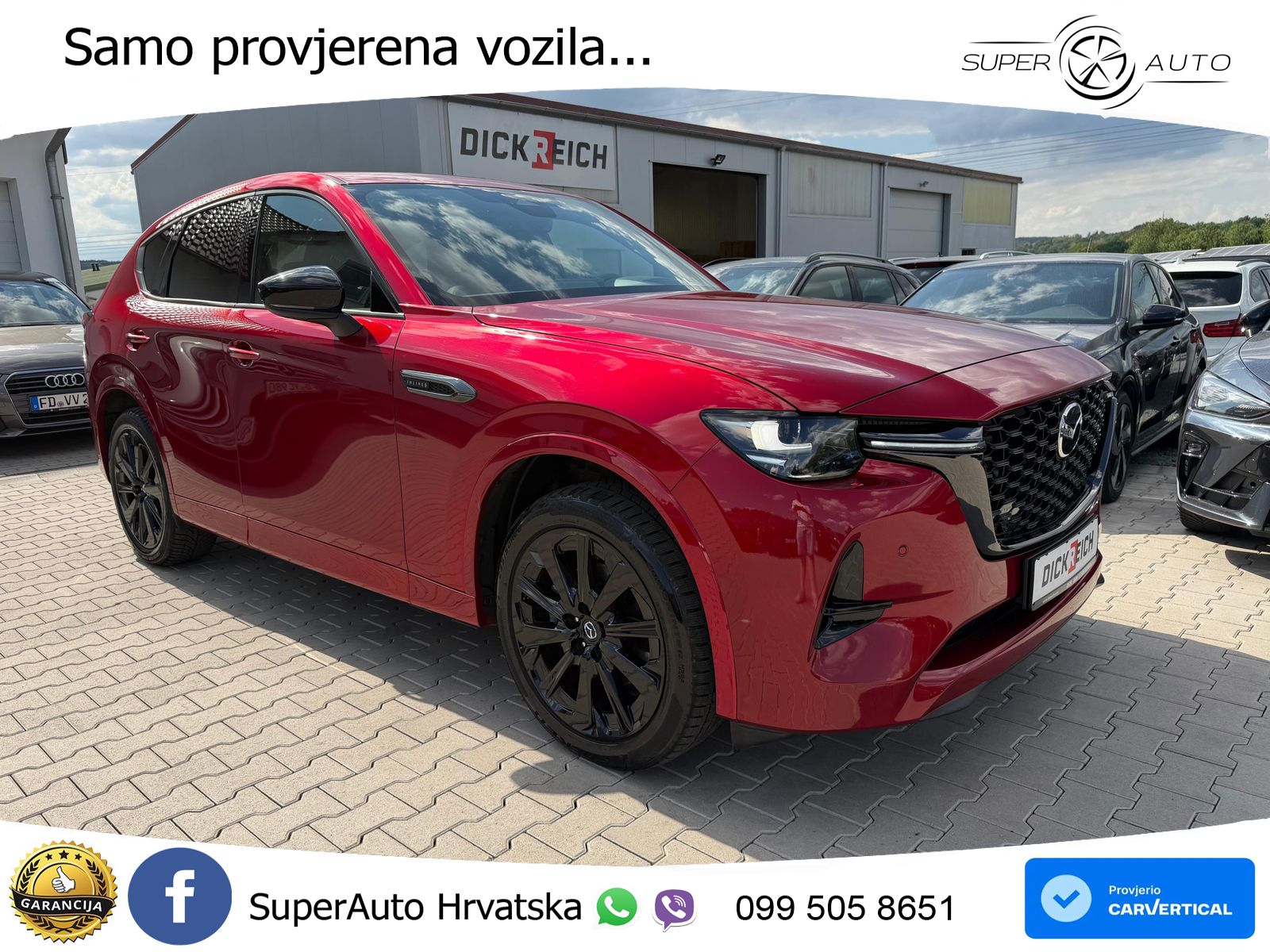 Mazda CX-60 3.3 e-Skyactiv D (254 KS) AWD Automatic ACC+HEAD+4xGR SJED+360+PANO