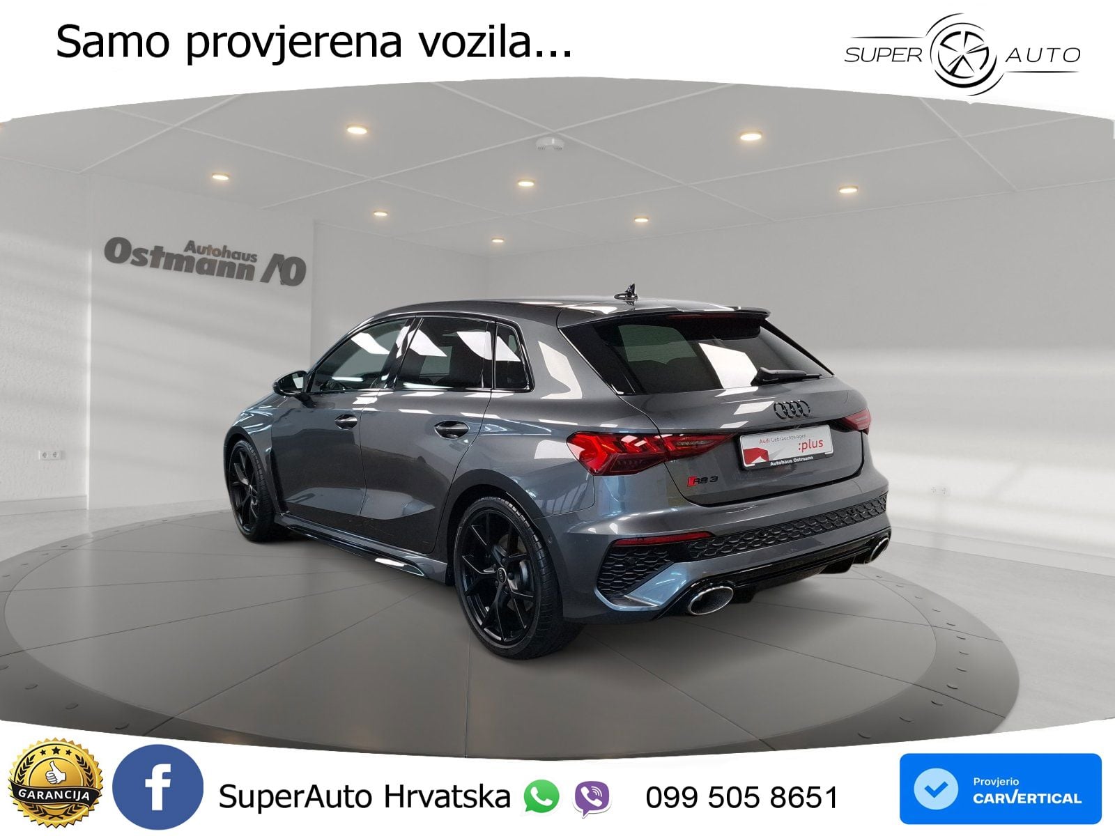 Audi RS3 Sedan 2.5 TFSI (400 KS) quattro S tronic LED+GR SJED+ACC
