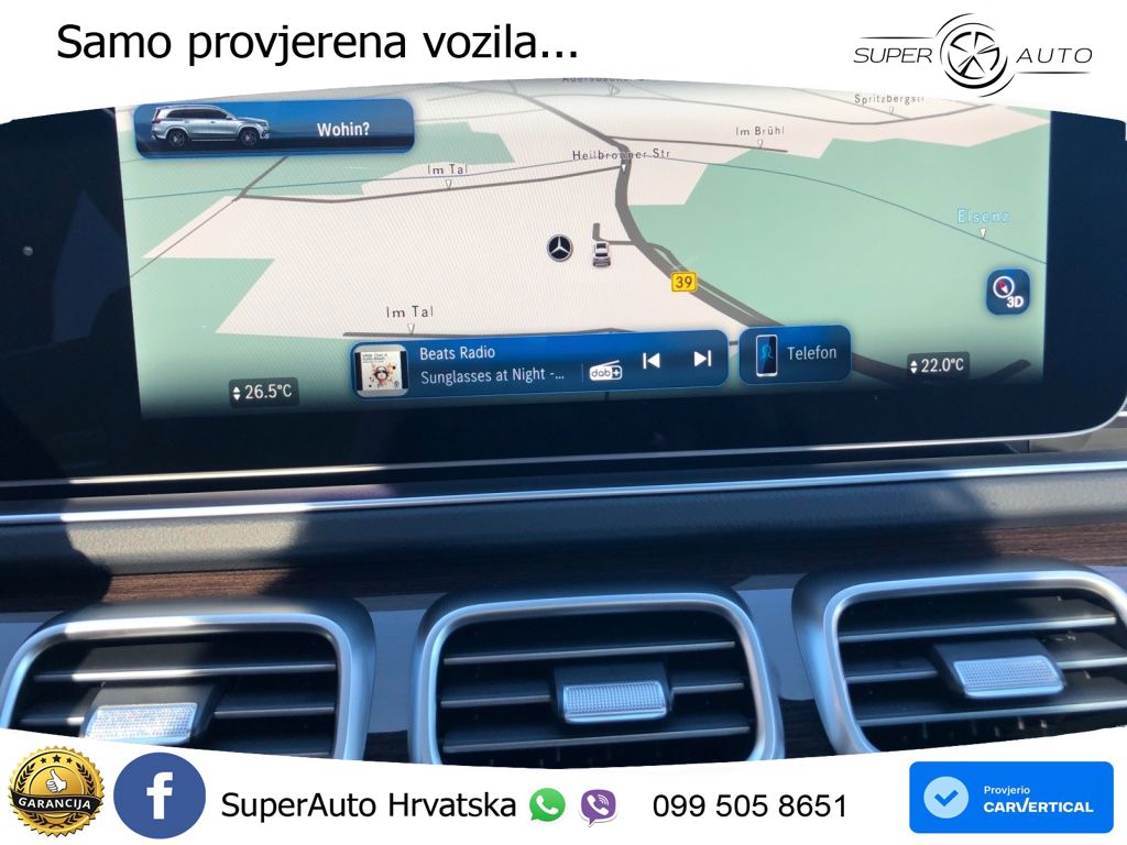 Mercedes-Benz GLS GLS 350d EQ Boost 4MATIC 9G-TRONIC AMG ZRAČNI+ACC+GR SJED+360+PANO
