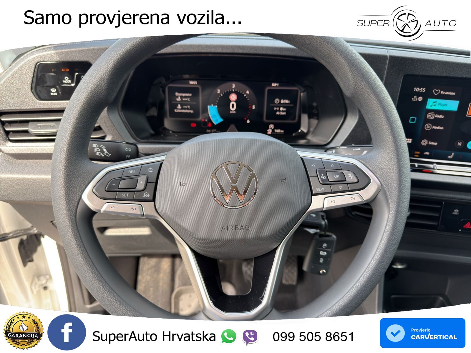 Volkswagen Caddy NFZ Caddy Cargo Motor: 2,0 l TDI EU6 SCR 7 102 KS