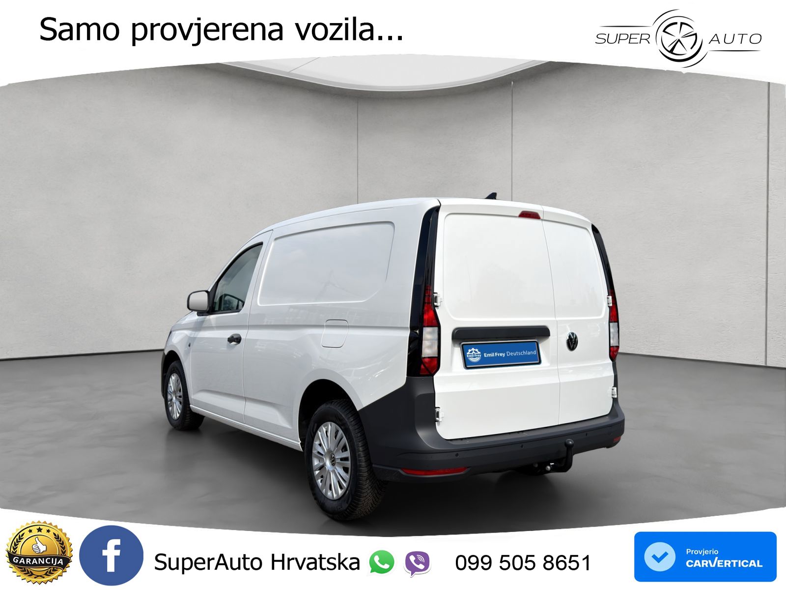 Volkswagen Caddy NFZ Caddy Cargo Motor: 2,0 l TDI EU6 SCR 7 102 KS