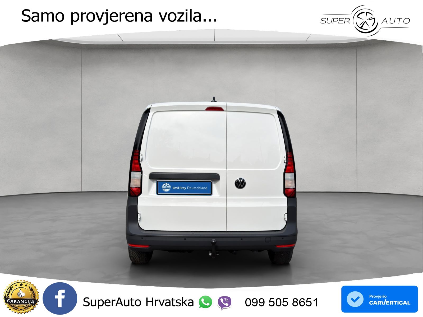 Volkswagen Caddy NFZ Caddy Cargo Motor: 2,0 l TDI EU6 SCR 7 102 KS