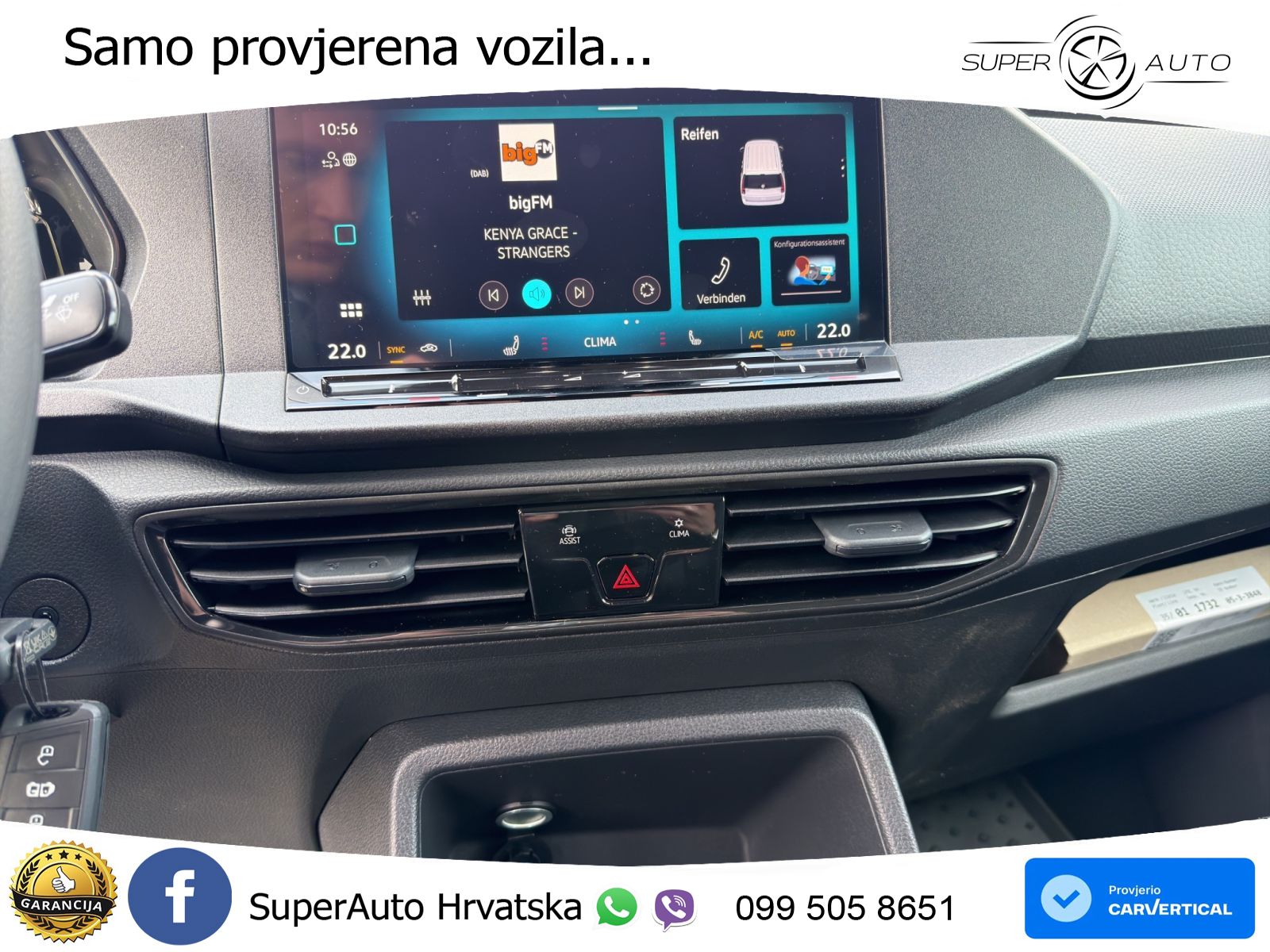 Volkswagen Caddy NFZ Caddy Cargo Motor: 2,0 l TDI EU6 SCR 7 102 KS