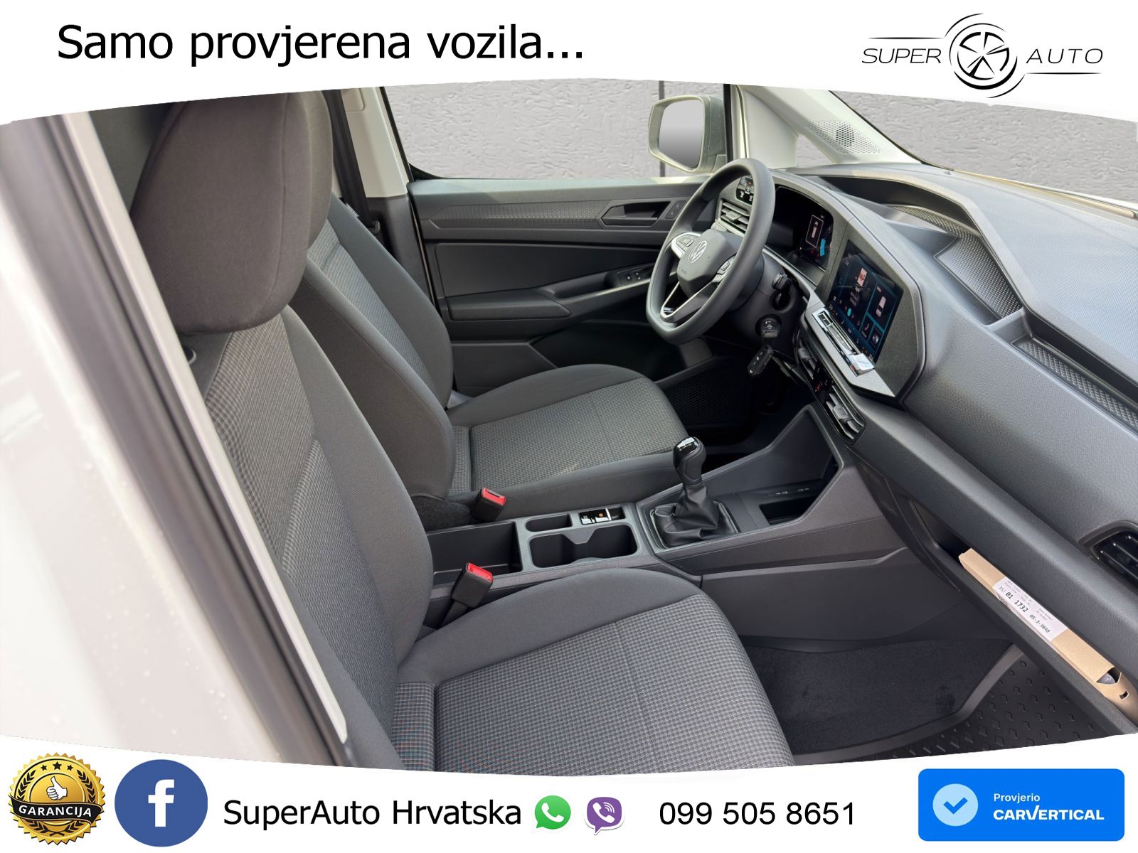 Volkswagen Caddy NFZ Caddy Cargo Motor: 2,0 l TDI EU6 SCR 7 102 KS