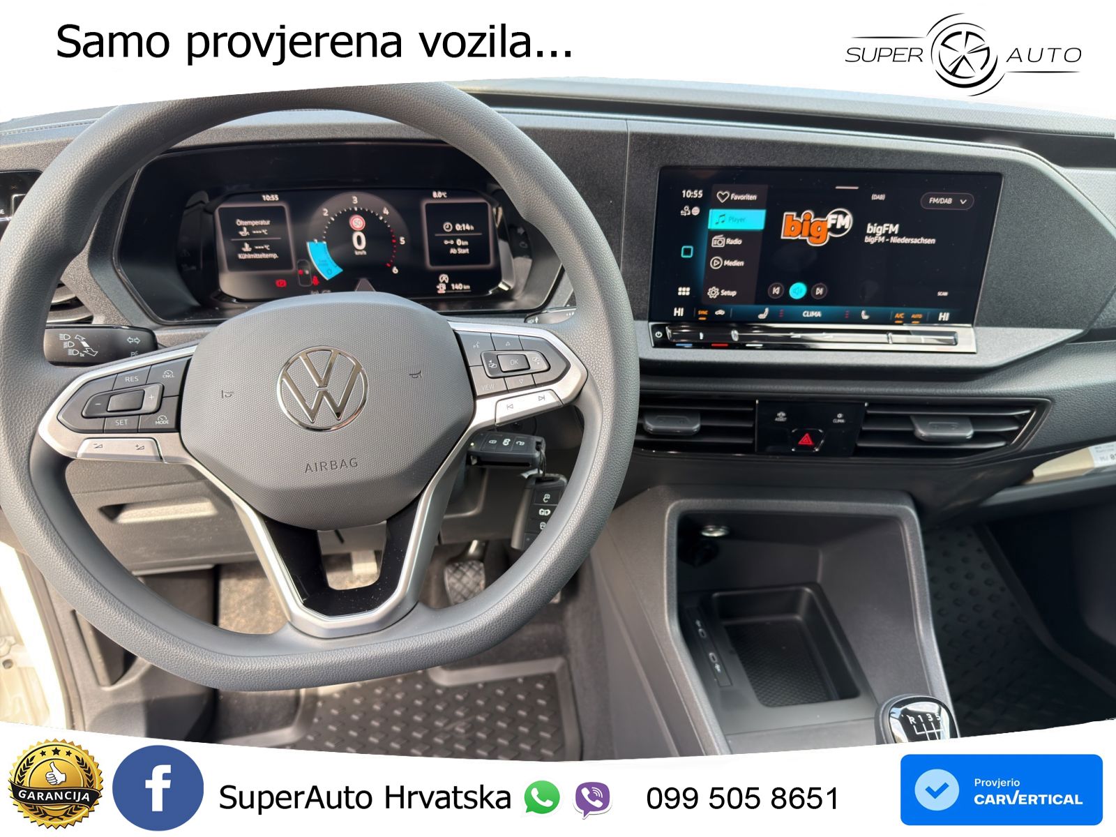 Volkswagen Caddy NFZ Caddy Cargo Motor: 2,0 l TDI EU6 SCR 7 102 KS