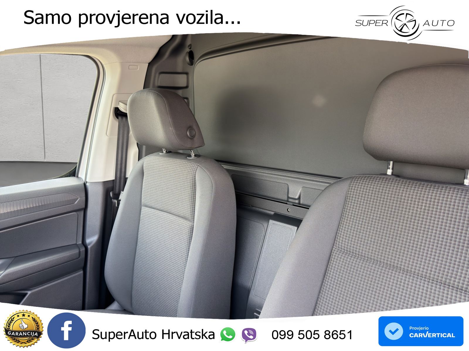 Volkswagen Caddy NFZ Caddy Cargo Motor: 2,0 l TDI EU6 SCR 7 102 KS