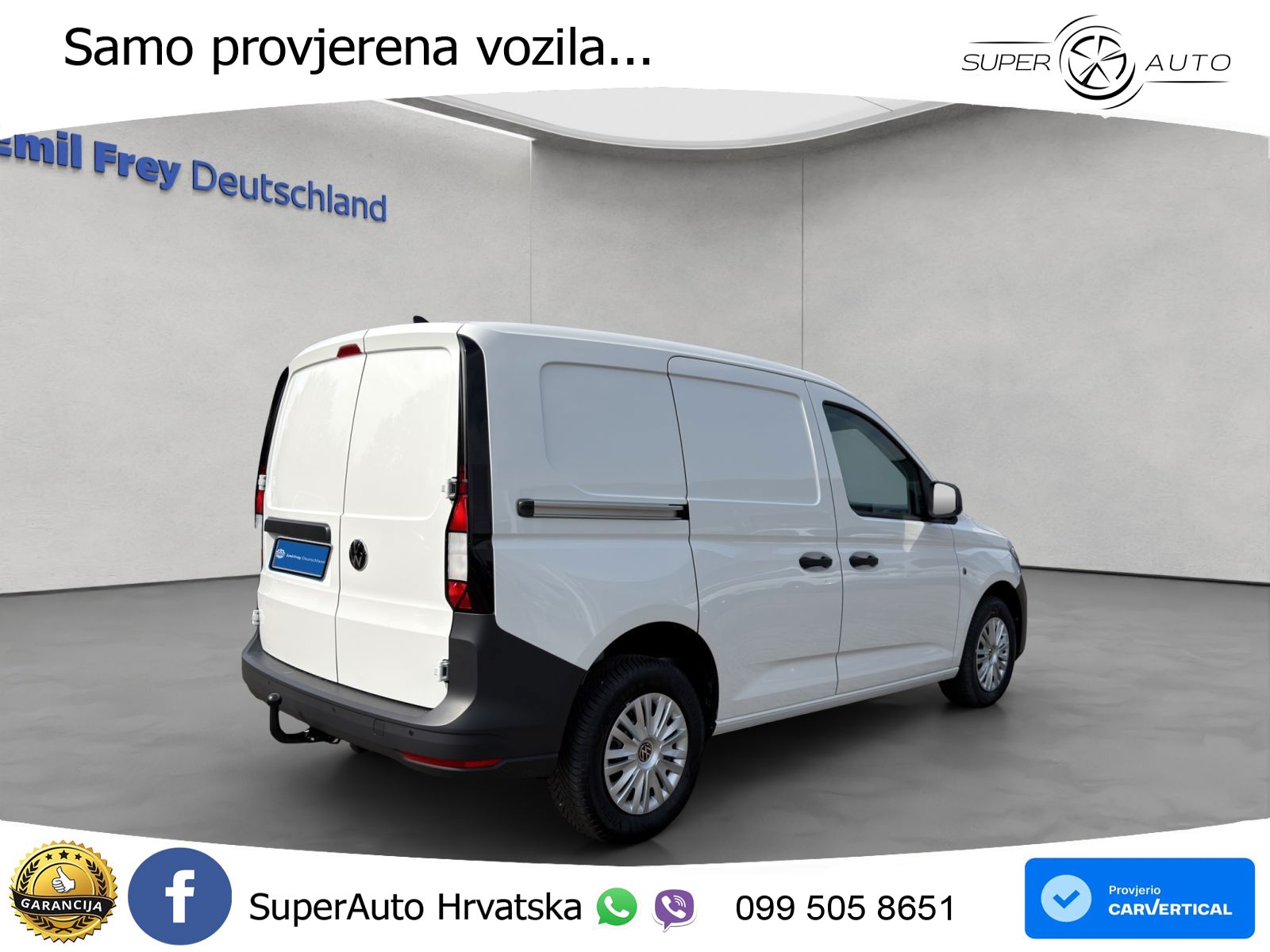 Volkswagen Caddy NFZ Caddy Cargo Motor: 2,0 l TDI EU6 SCR 7 102 KS
