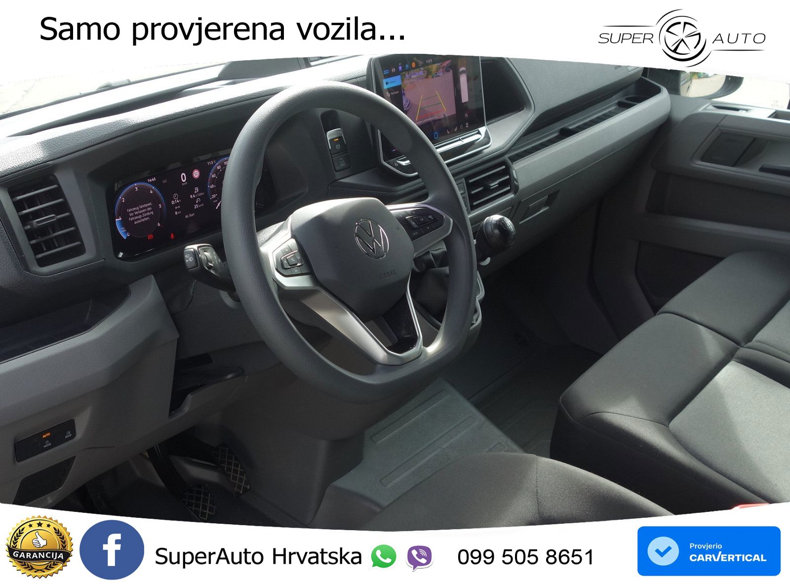 Volkswagen VW Crafter 35 MR L3H3 AHK Holz 5 Jahre Garantie 140 KS