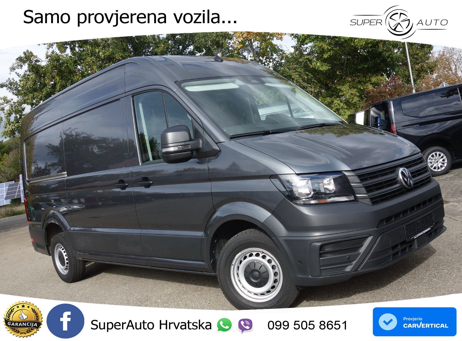 Volkswagen VW Crafter 35 MR L3H3 AHK Holz 5 Jahre Garantie 140 KS