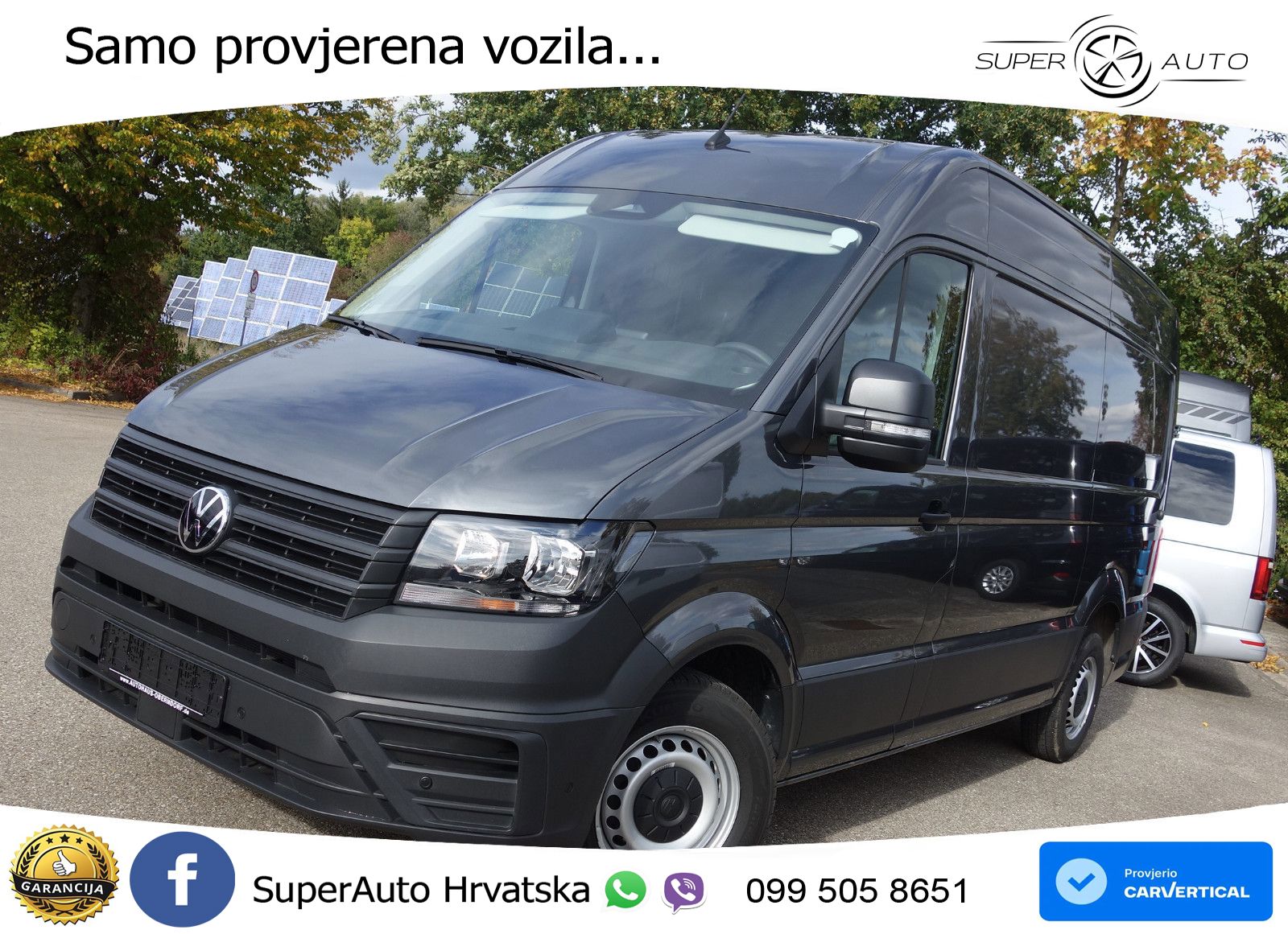 Volkswagen VW Crafter 35 MR L3H3 AHK Holz 5 Jahre Garantie 140 KS