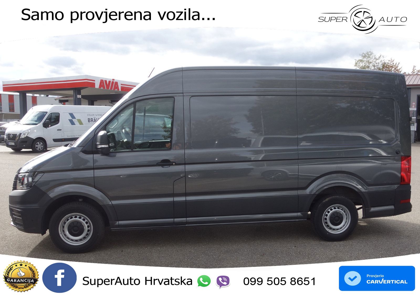 Volkswagen VW Crafter 35 MR L3H3 AHK Holz 5 Jahre Garantie 140 KS