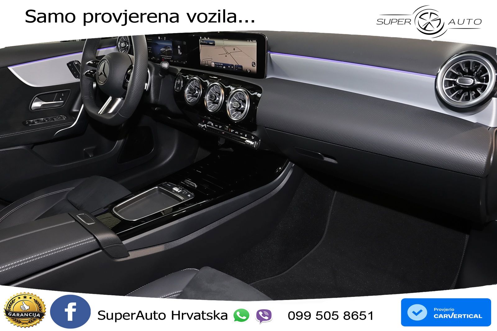 Mercedes-Benz A 200 7G-DCT AMG LED+GR SJED+ACC