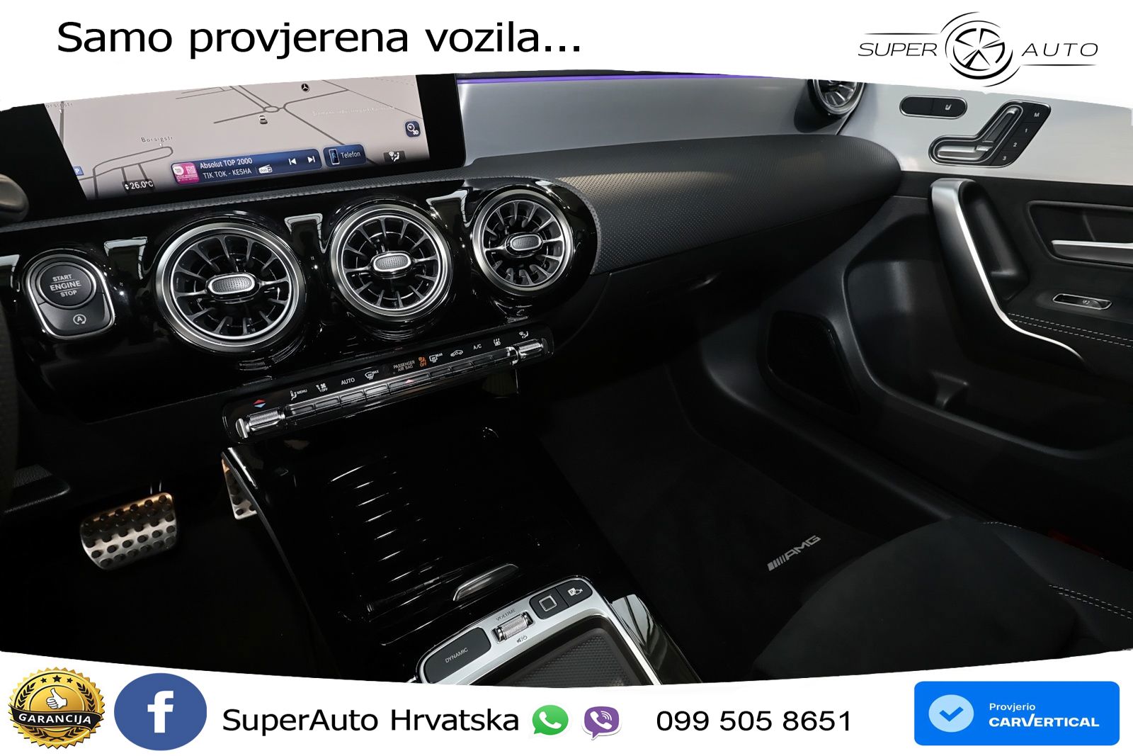 Mercedes-Benz A 200 7G-DCT AMG LED+GR SJED+ACC